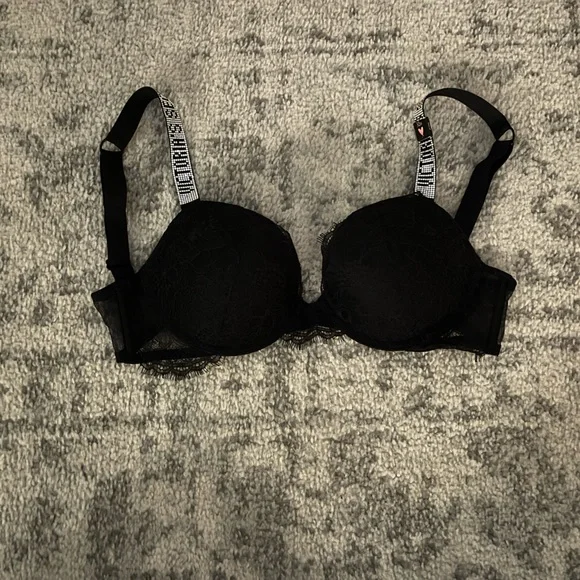 VS bombshell shine strap push-up bra - Picture 2 of 4